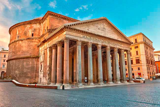 Rome Fiumicino Airport serves Rome, the capital of Italy.